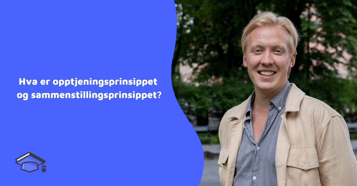 Regnskapsprinsippene, opptjeningsprinsippet, sammenstillingsprinsippet