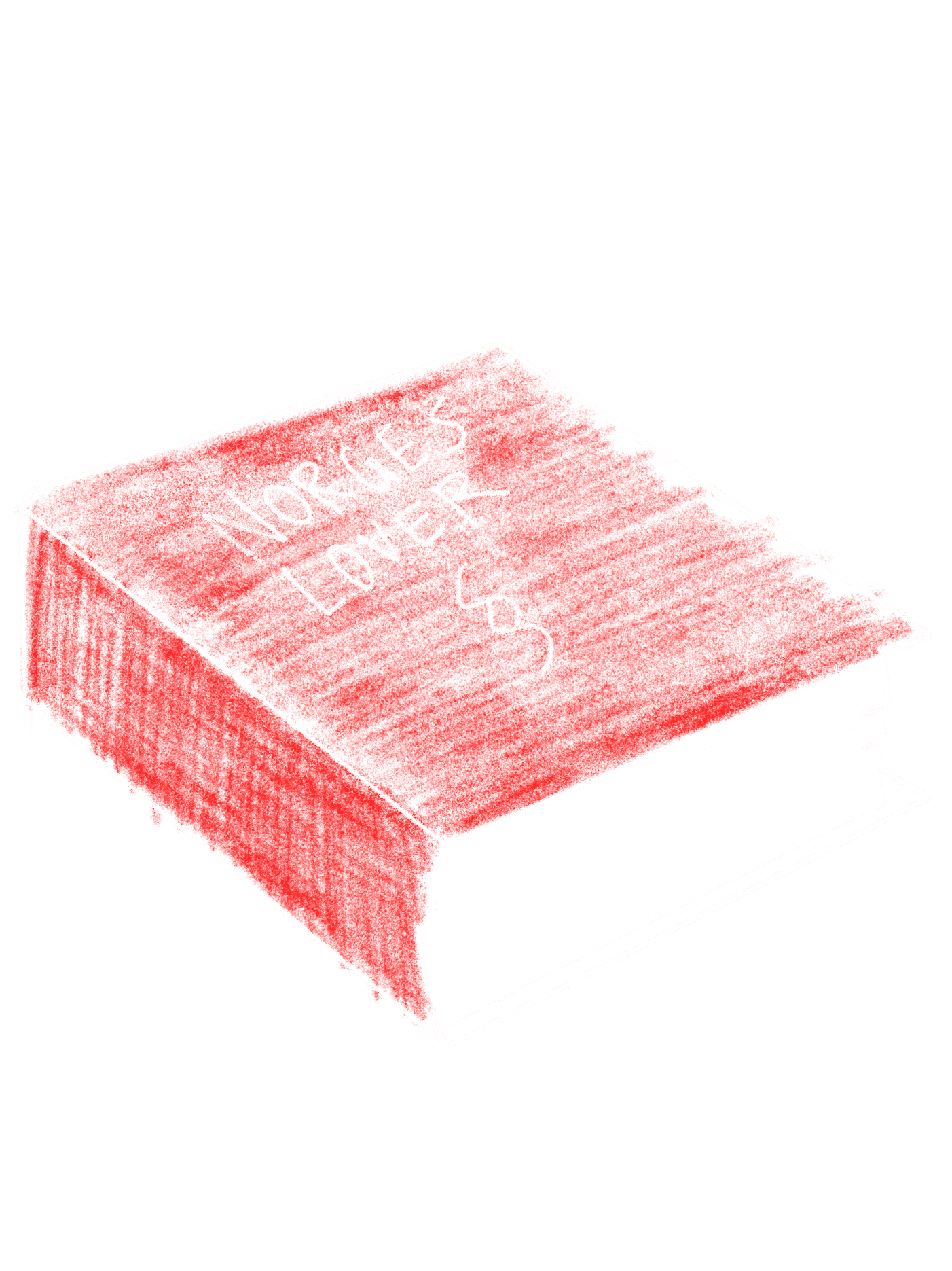 illustrasjon av en bok med norges lover